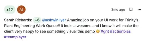 First sprint demo